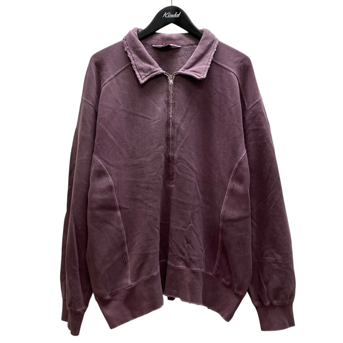 HALF ZIP SWEAT SHIRT ハーフジップスウェット