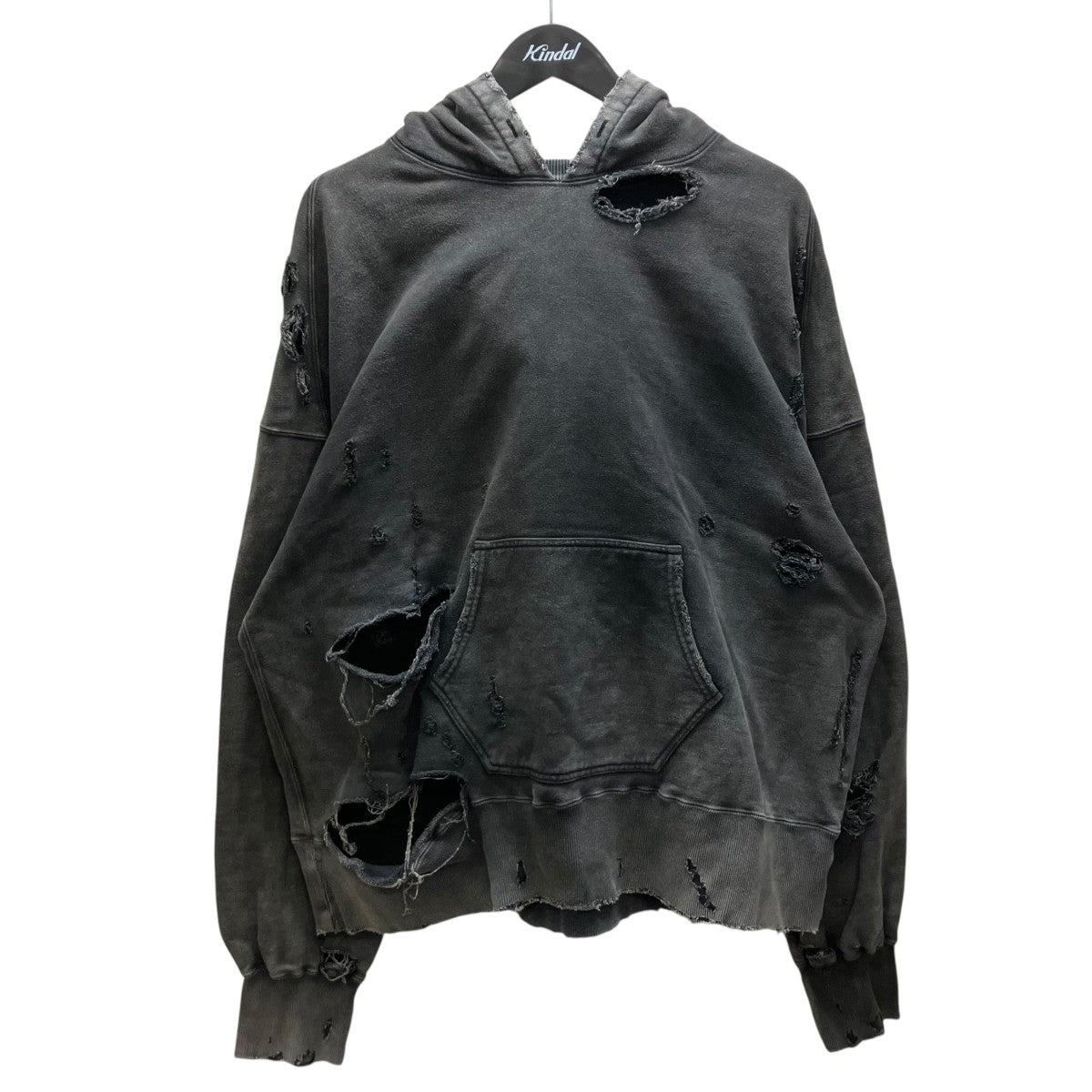 AGING CRASH HOODIE クラッシュフーデイ