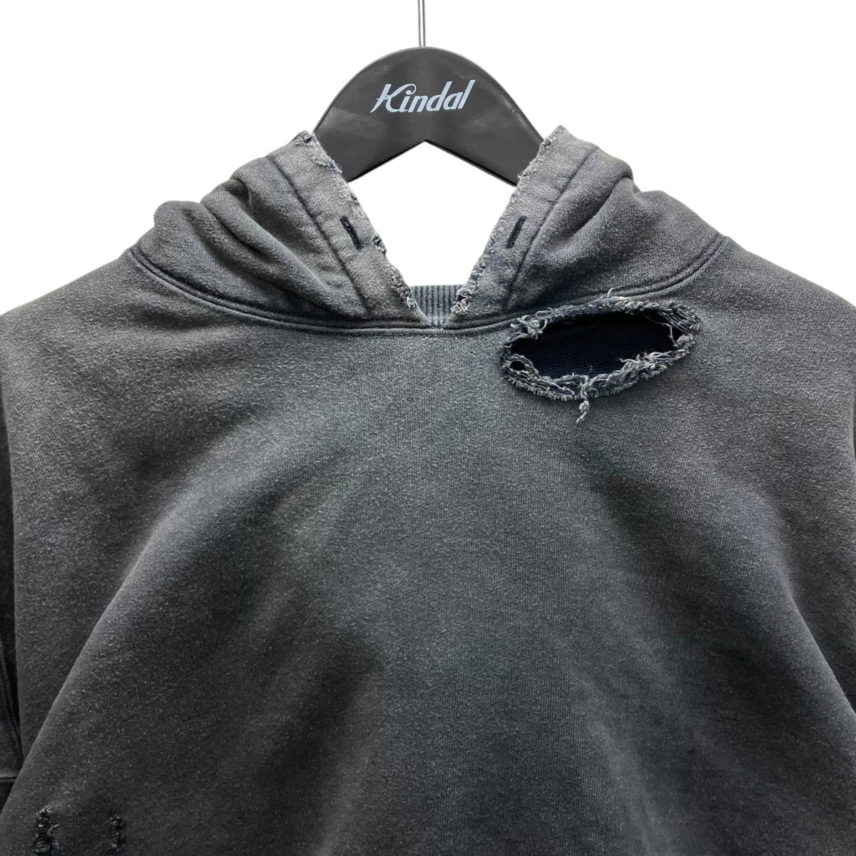 AGING CRASH HOODIE クラッシュフーデイ