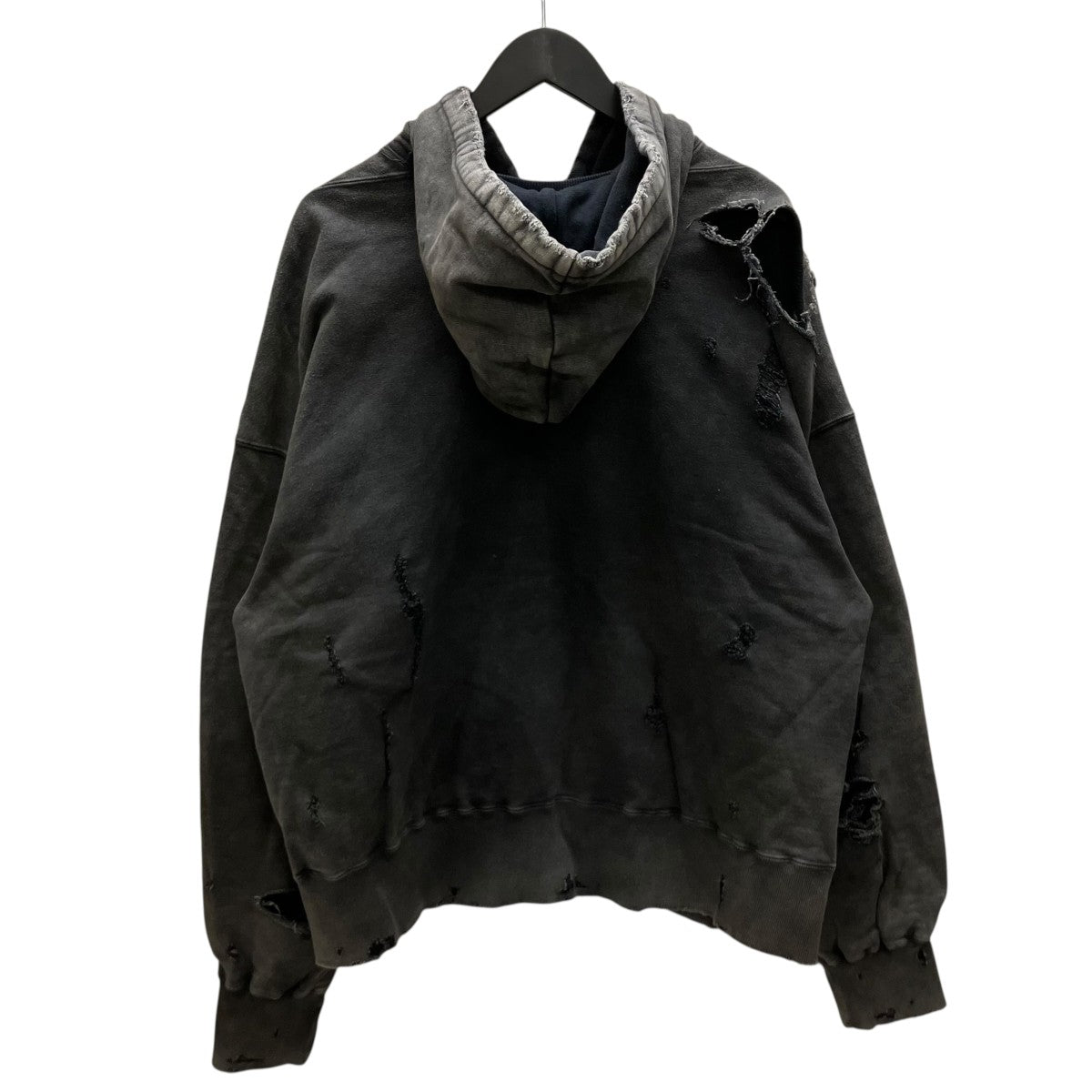 AGING CRASH HOODIE クラッシュフーデイ
