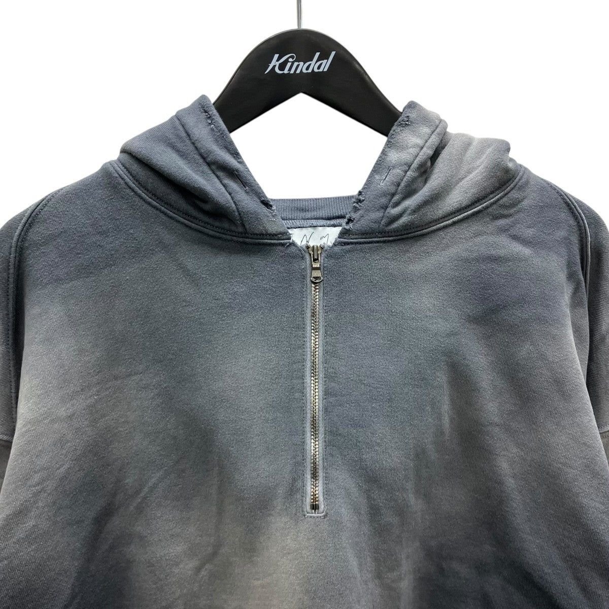 LIGHT LOOP ZIP HOODIE ハーフジップパーカー