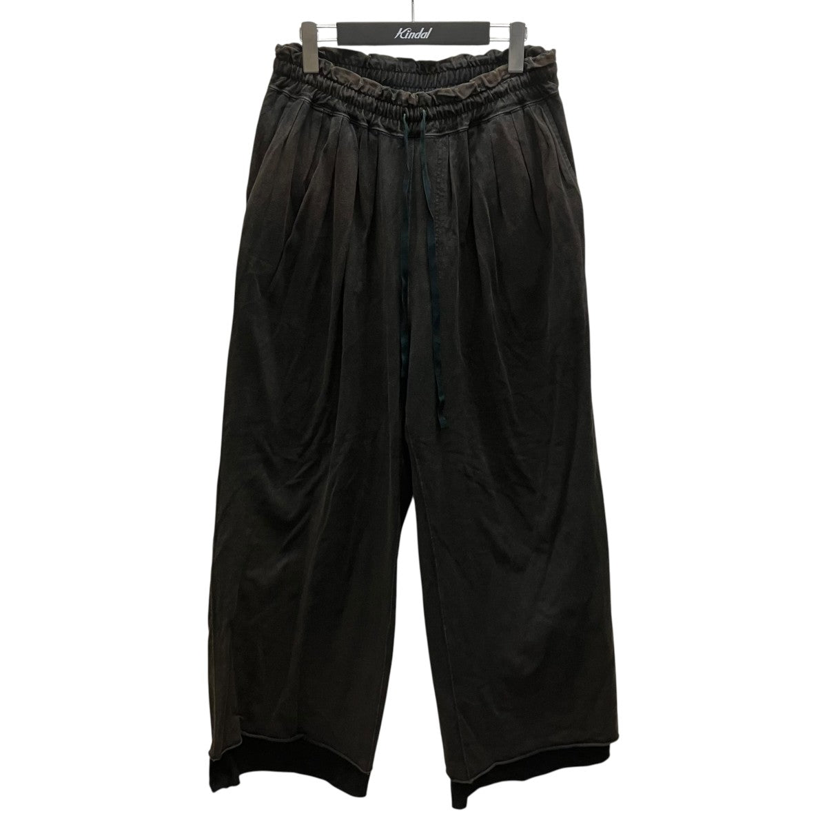 FADED DRAPE WIDE EASY CUT SLACKS フェイデッドドレープワイドイージーカットスラックス