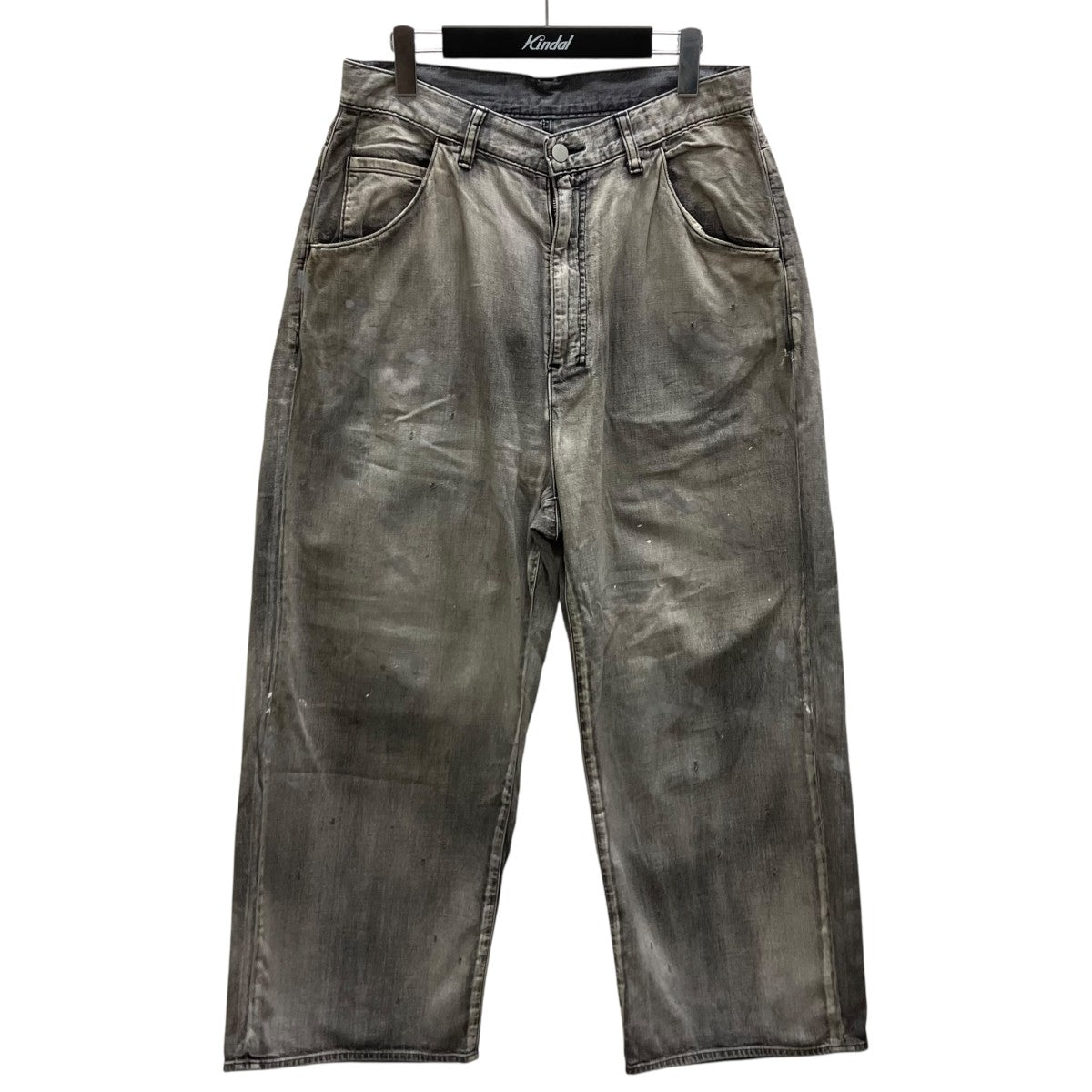 LIGHT OZ WIDE STRAIGHT DENIM PAN ワイドパンツ