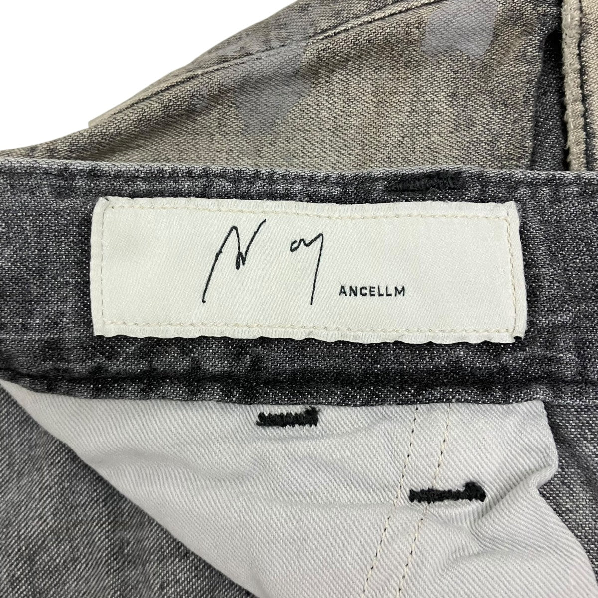 LIGHT OZ WIDE STRAIGHT DENIM PAN ワイドパンツ