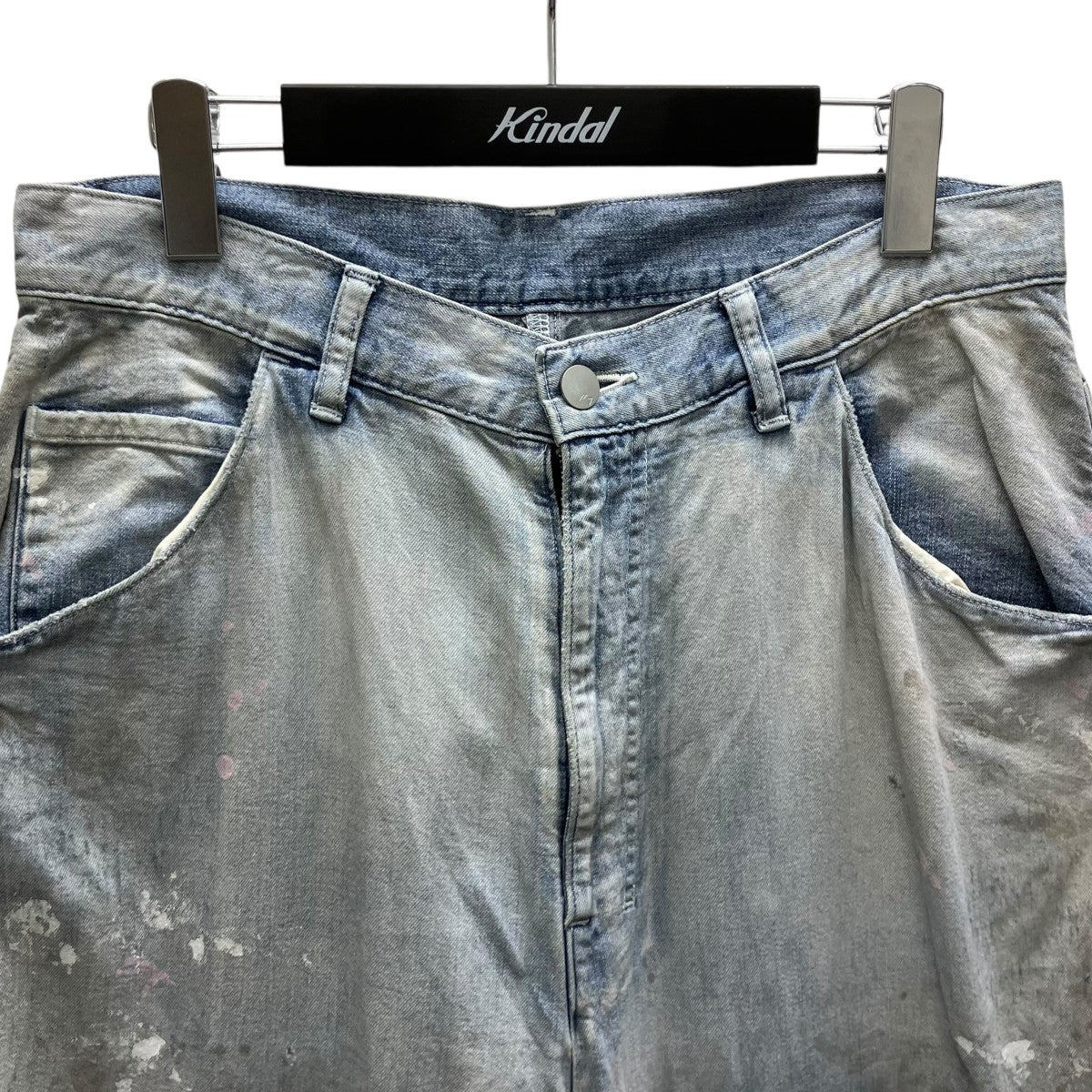 LIGHT OZ WIDE STRAIGHT DENIM PAN ワイドパンツ