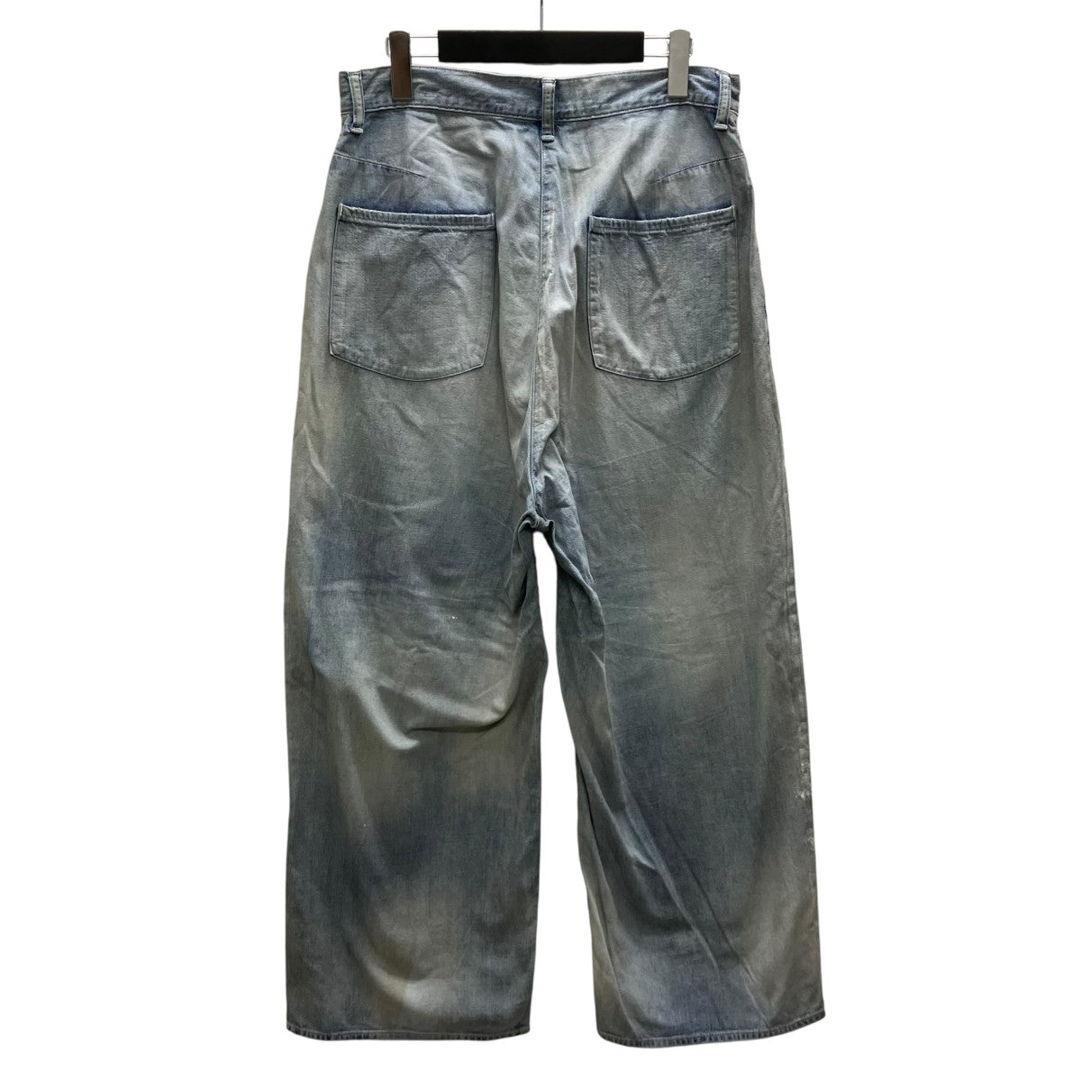 LIGHT OZ WIDE STRAIGHT DENIM PAN ワイドパンツ
