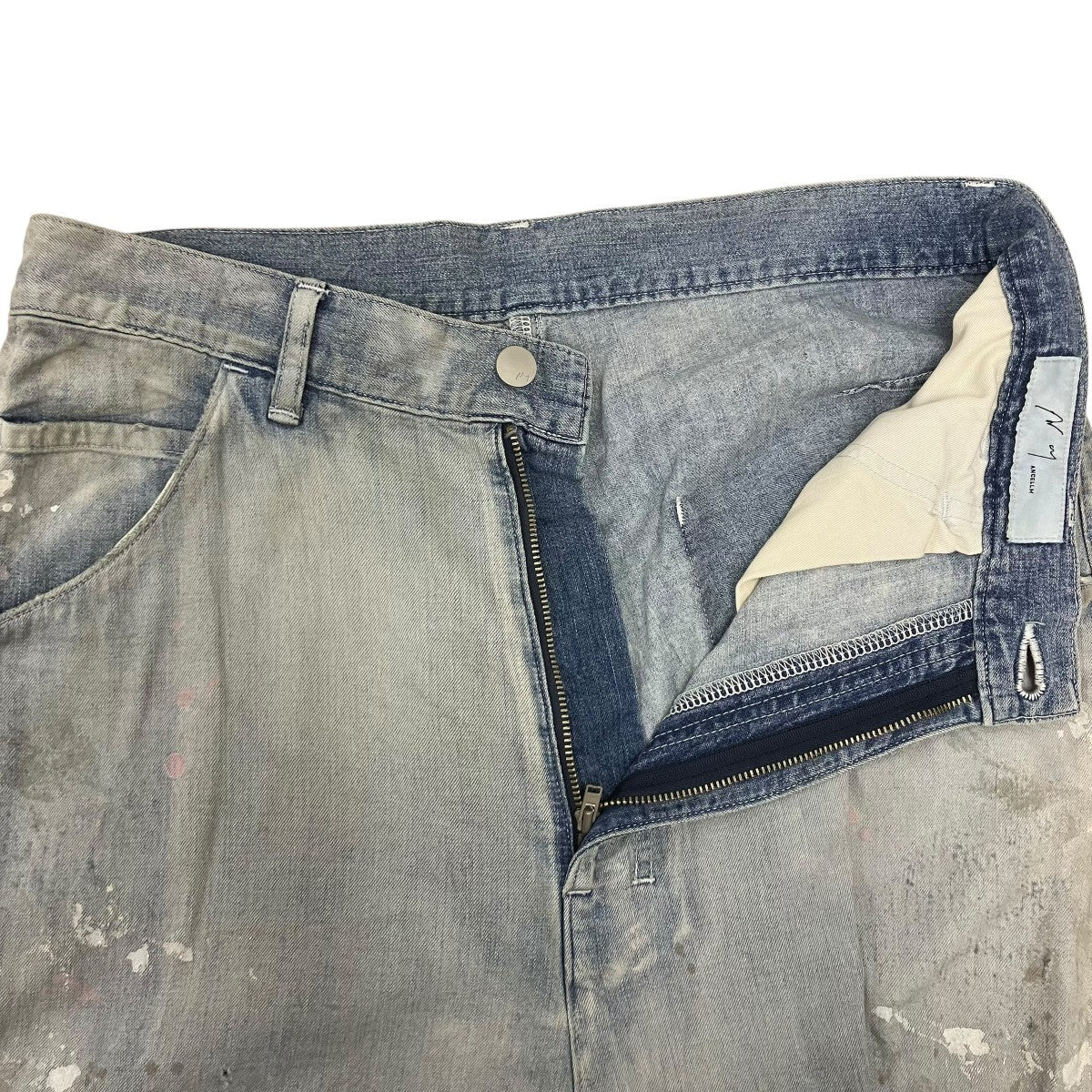 LIGHT OZ WIDE STRAIGHT DENIM PAN ワイドパンツ