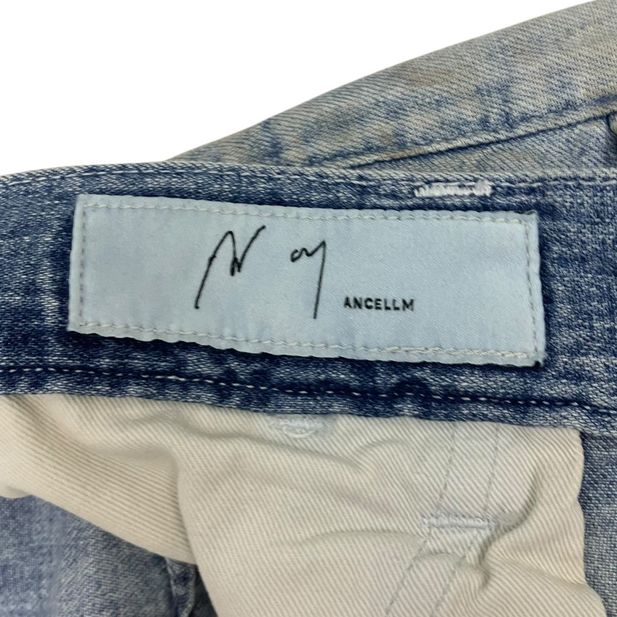 LIGHT OZ WIDE STRAIGHT DENIM PAN ワイドパンツ