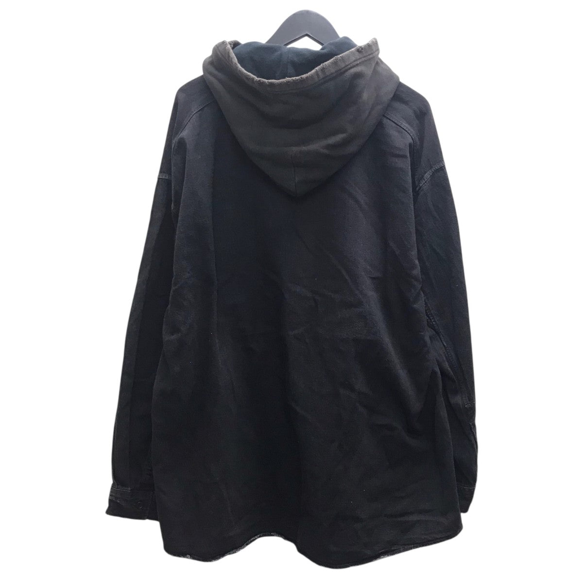 DENIM HOODIE SHIRT フーデットシャツ