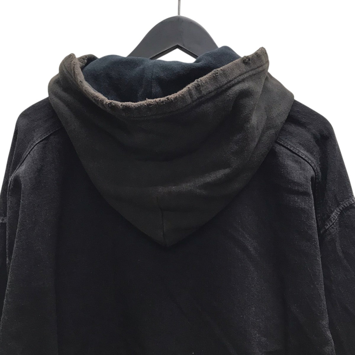 DENIM HOODIE SHIRT フーデットシャツ