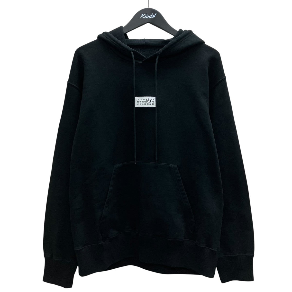 MM6 Maison Margiela カレンダーロゴプルオーバーパーカー 古着・中古-1枚目のアイテム画像