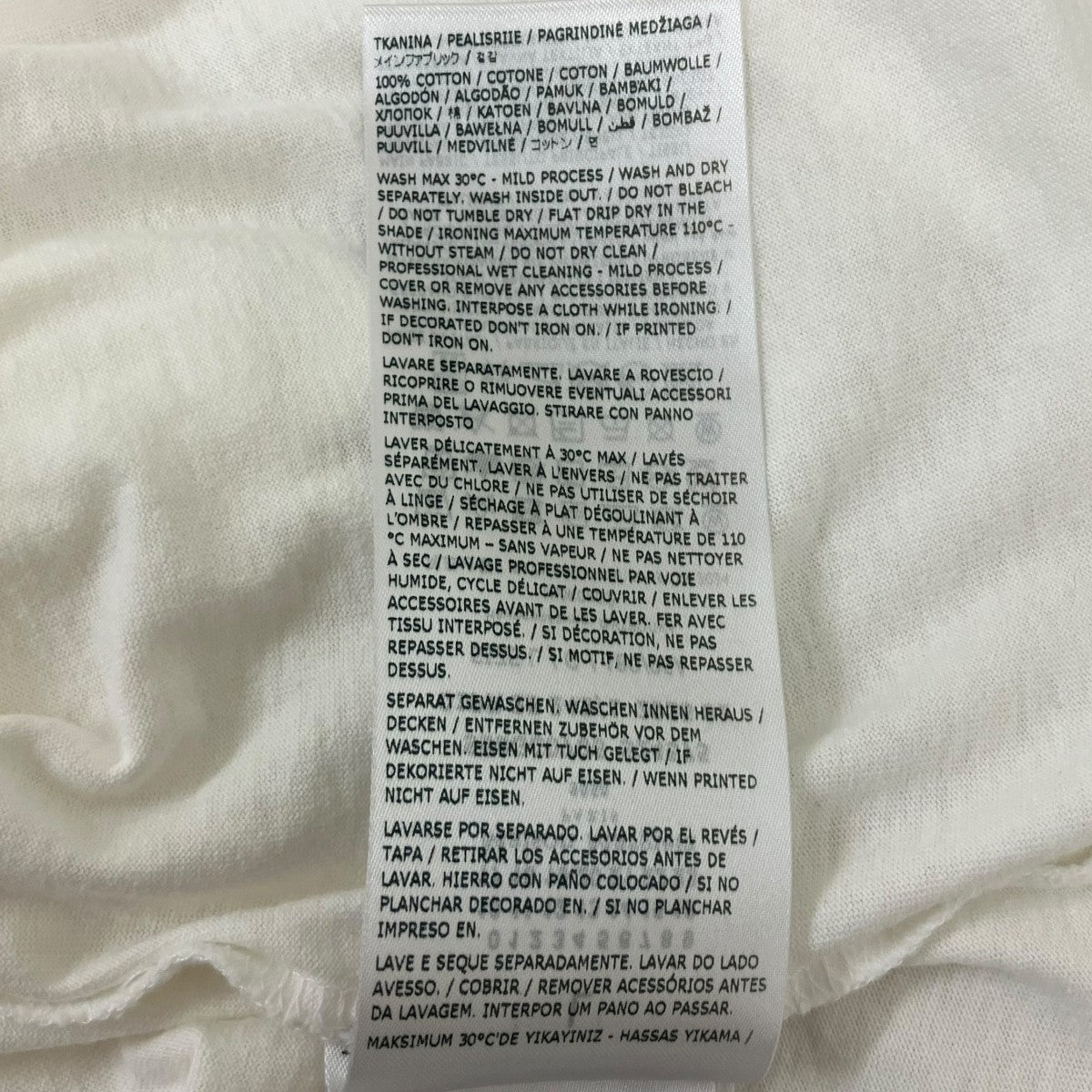 Maison Margiela 25SS プリントTシャツ 古着・中古-5枚目のアイテム画像