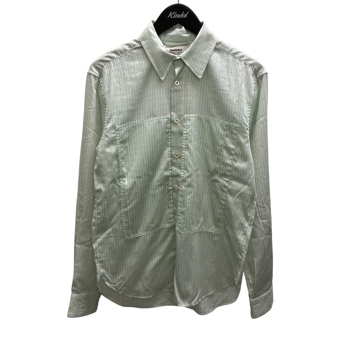 DAIRIKU(ダイリク) 26SSPARADOX Punching Stripe W PKT Dress L S