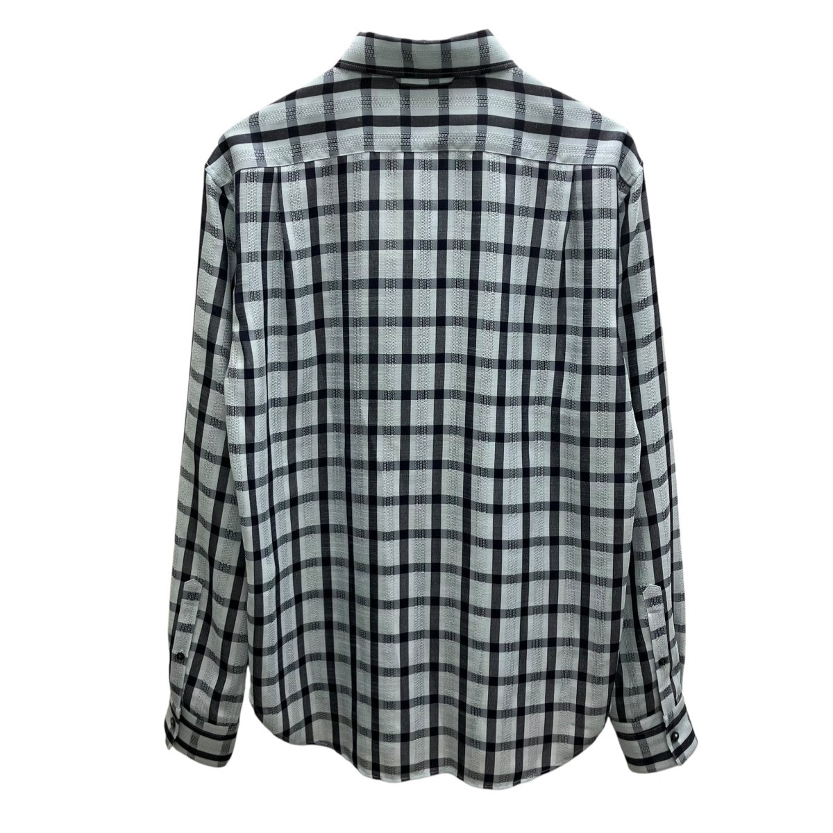 26SSLENO WEAVE W PKT DRESS L S SHIRT 長袖シャツ