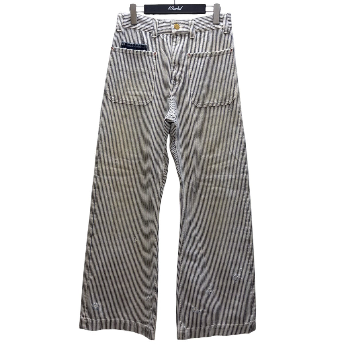 26SS HICKORY WORK PANTS ストライプパンツ