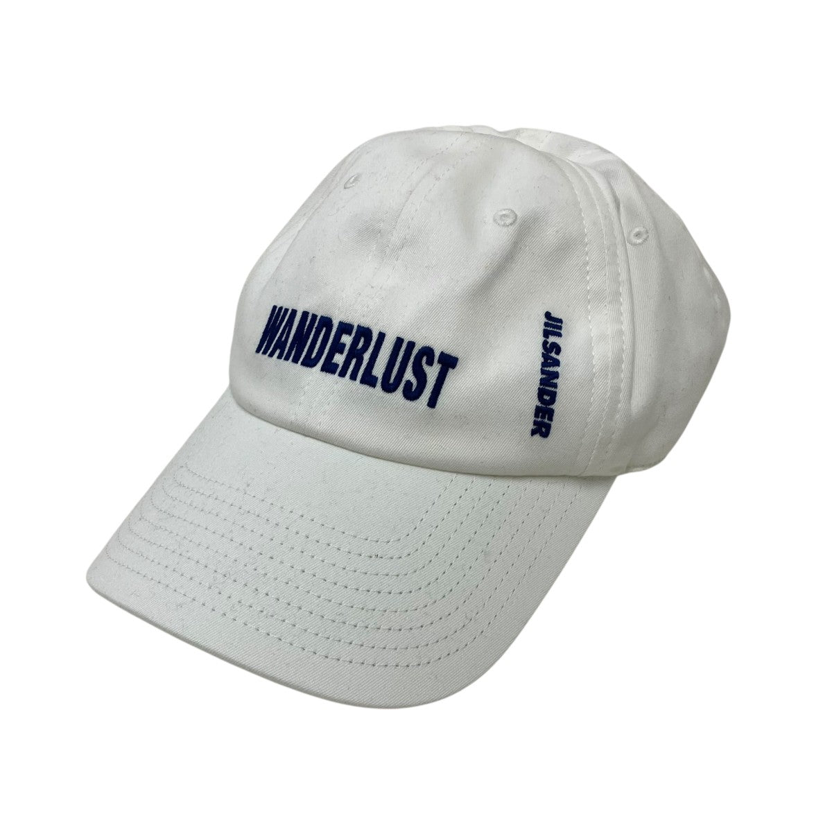 JIL SANDER CAP 23 EMB ロゴ刺繍キャップ 古着・中古-1枚目のアイテム画像