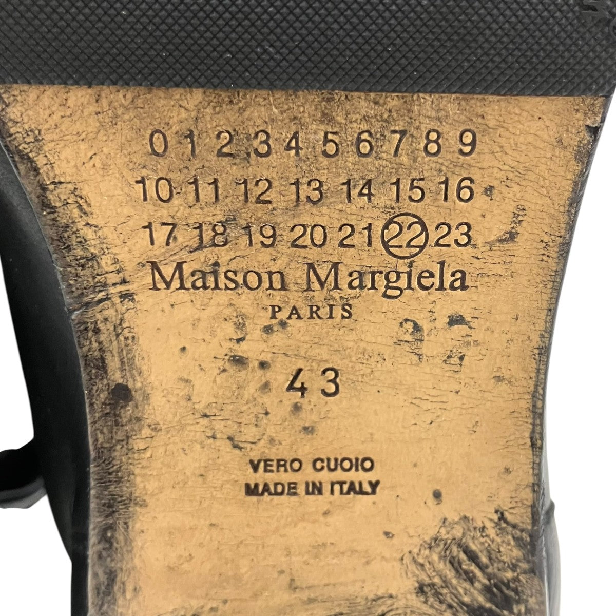 Maison Margiela(メゾンマルジェラ) TABI足袋ブーツ ブラック サイズ