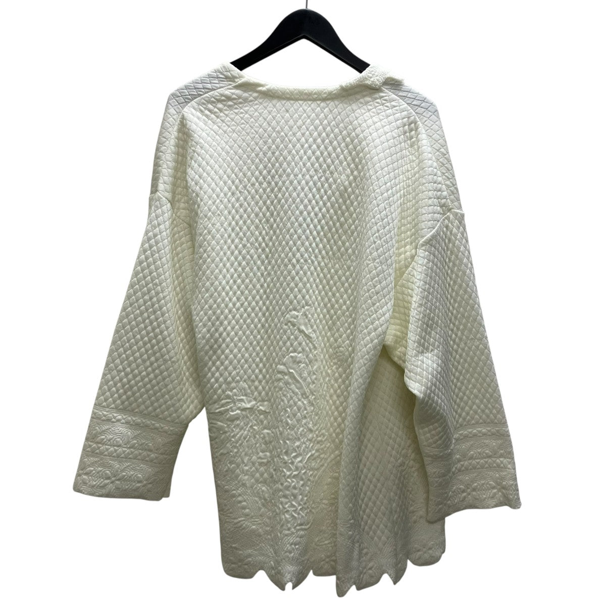 Scallop Cut Knitted Jacket アシンメトリージャケット