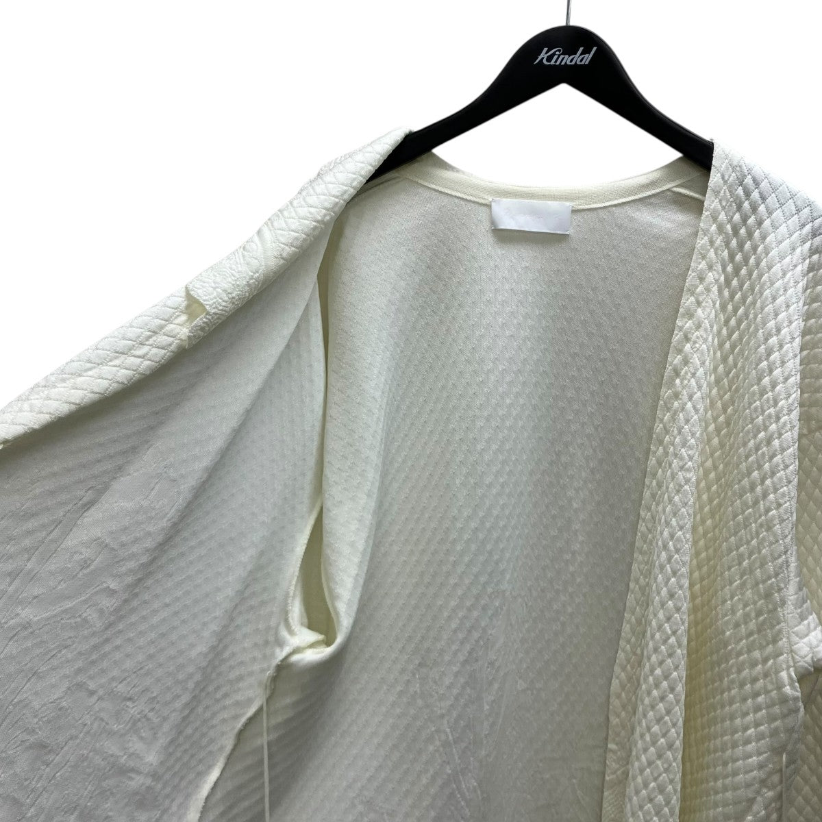Scallop Cut Knitted Jacket アシンメトリージャケット