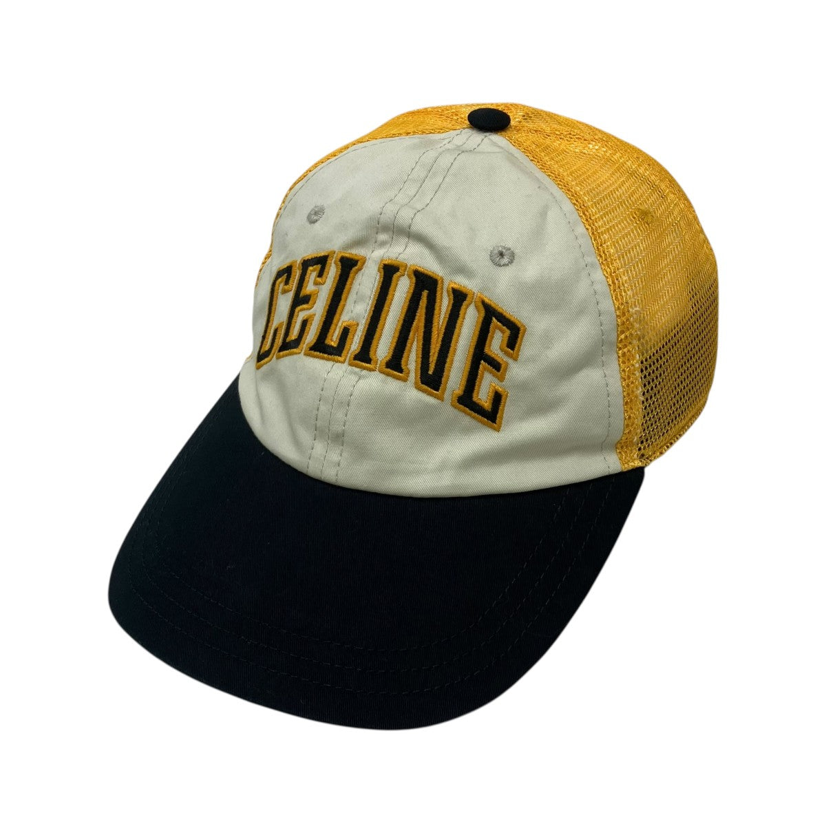 CELINE Mesh Baseball Cap メッシュベースボールキャップ 古着・中古-1枚目のアイテム画像