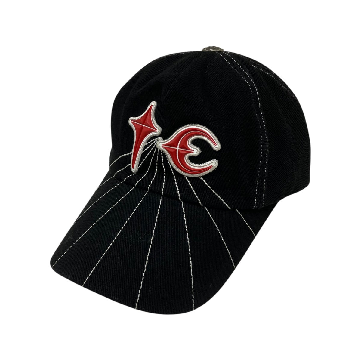 【THUG CLUB】サグクラブキャップ　定価4万5000円ほど完全正規品 THUG CLUB(サグクラブ) キャップ TC23AC0102 ブラック×レッド サイズ