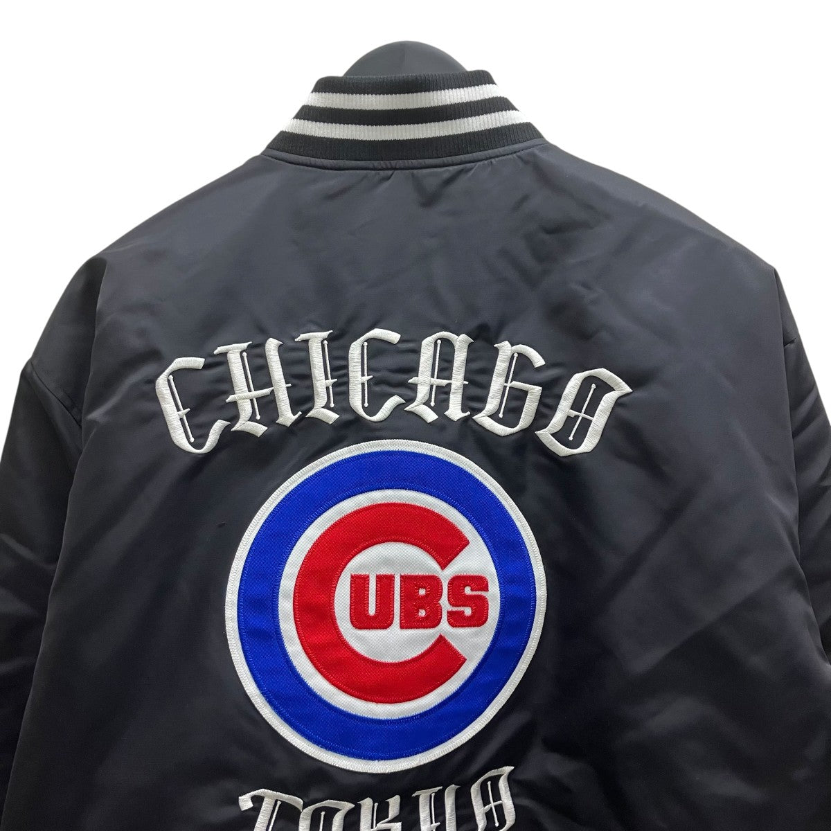 VARSITY JKT CHICUB WTTS GR8   BLACK コーチジャケット