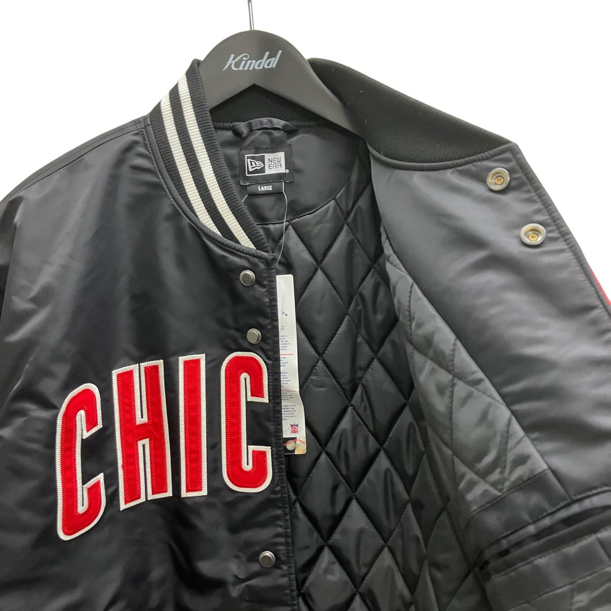 VARSITY JKT CHICUB WTTS GR8   BLACK コーチジャケット