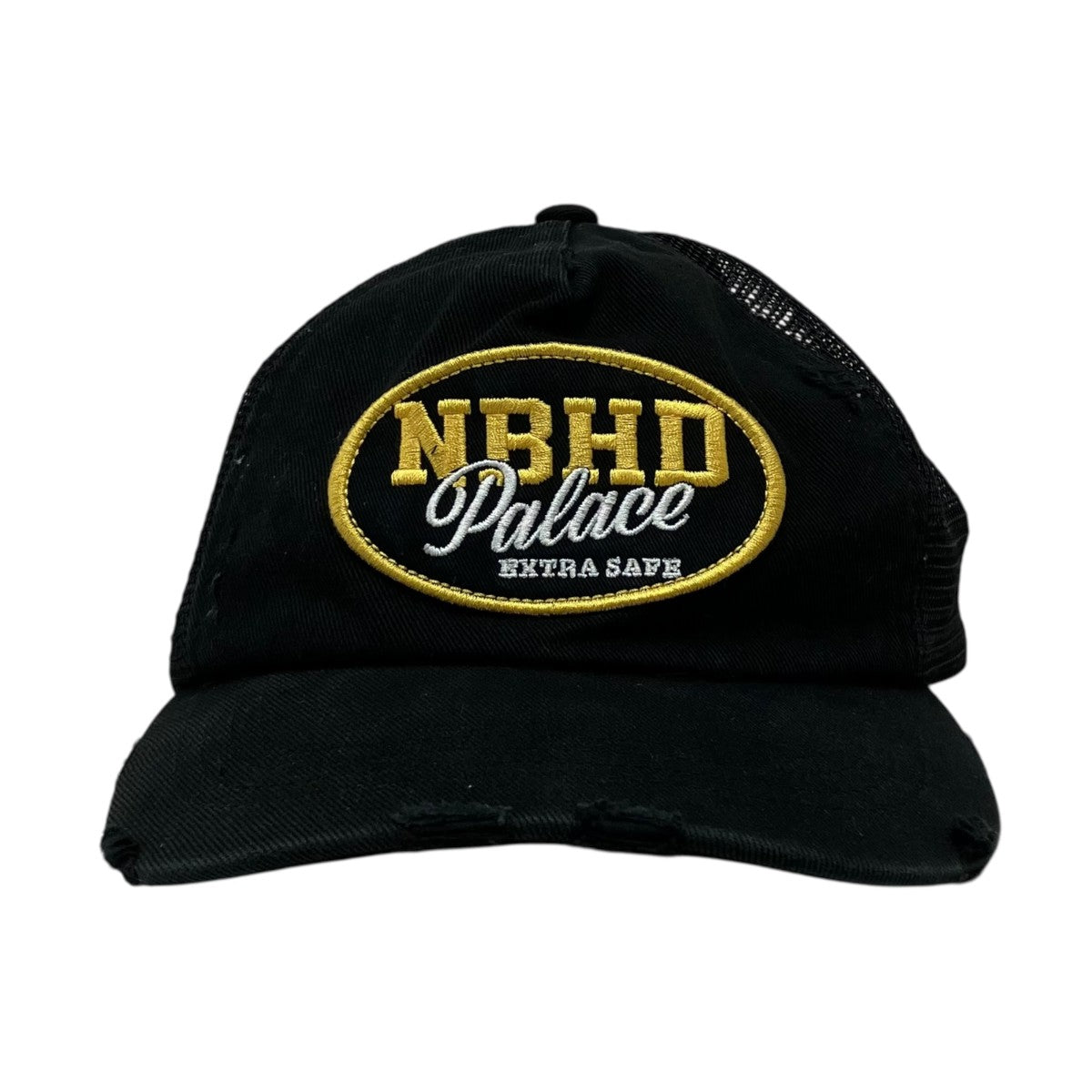 PALACE×NEIGHBORHOOD MESH TRUCKERキャップ ブラック サイズ ONESIZE