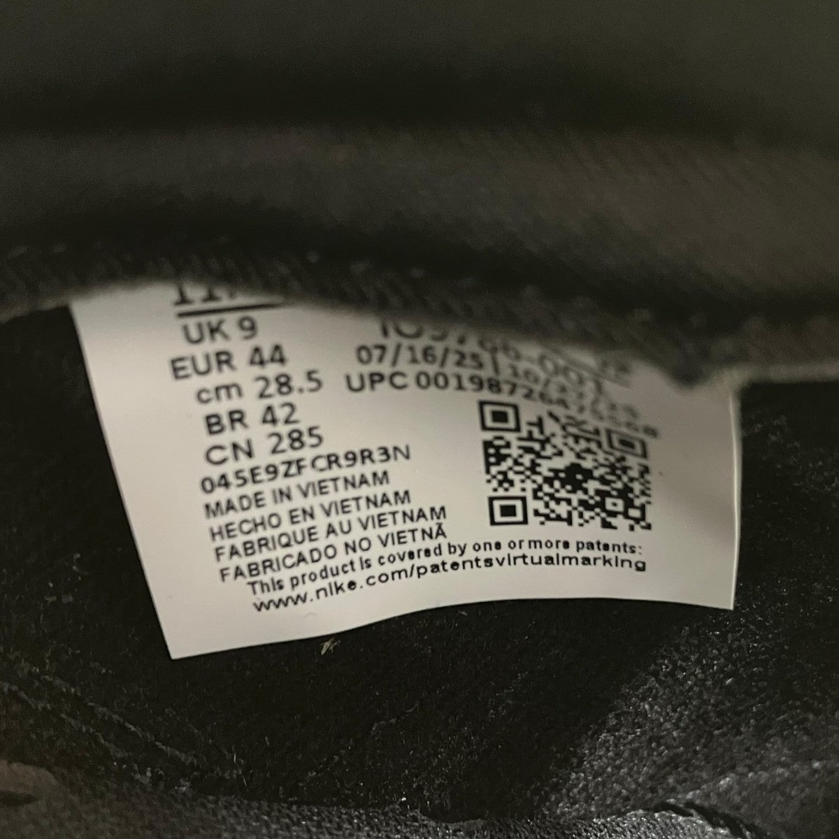 JORDAN BRAND WMNS AIR JORDAN 6 RETRO LOW BLACK BLACK-BLACK ローカットスニーカー