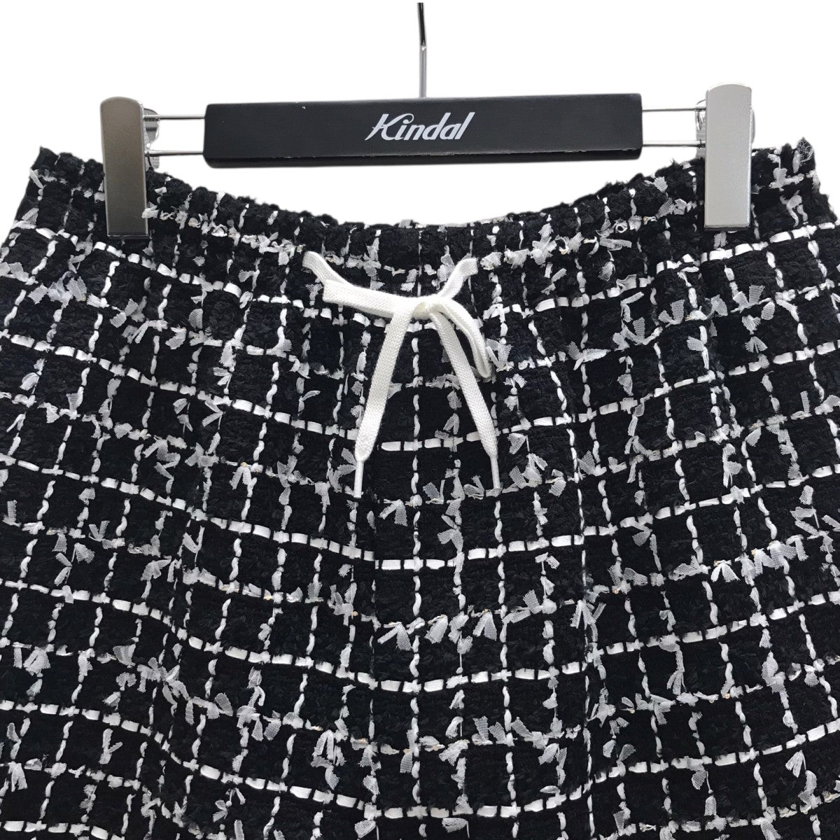 25SS DRAWSTRING BOXER SHORTS TWEED ショートパンツ
