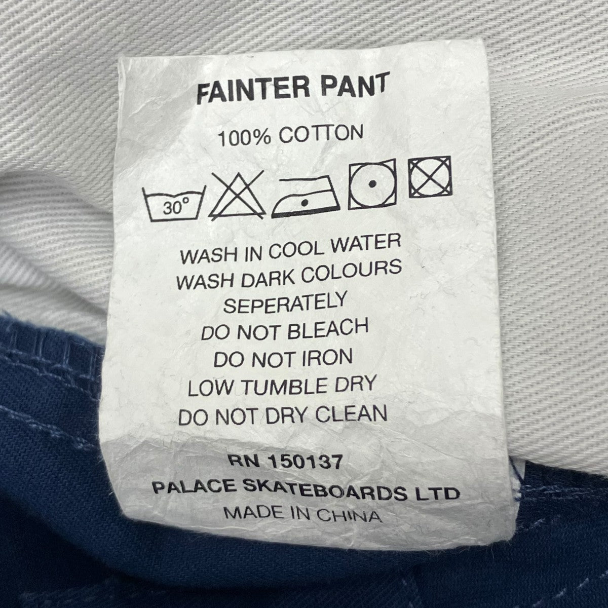 FAINTER PANTコットンパンツ