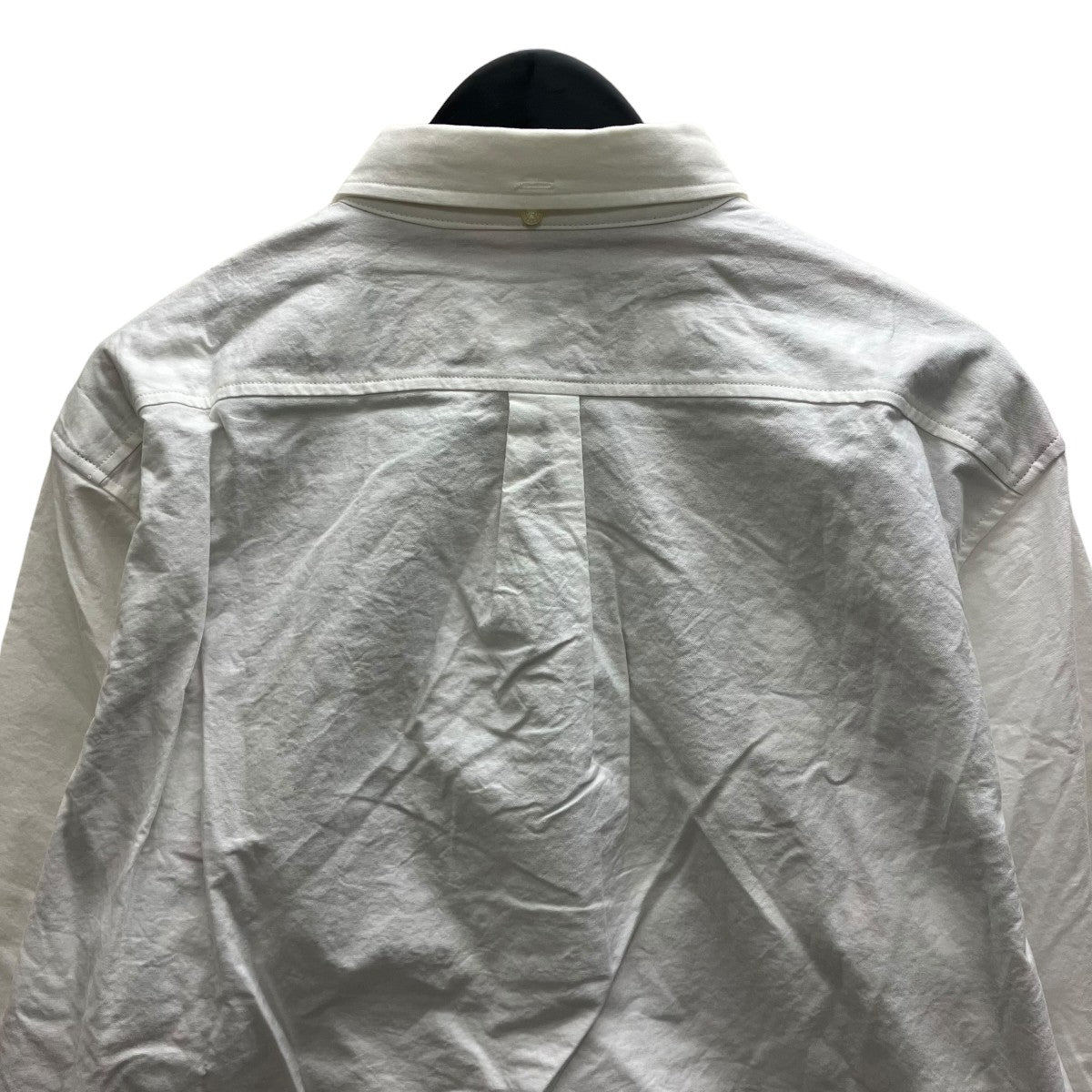 CHECK PANEL CHAMRAY SHIRT長袖シャツ
