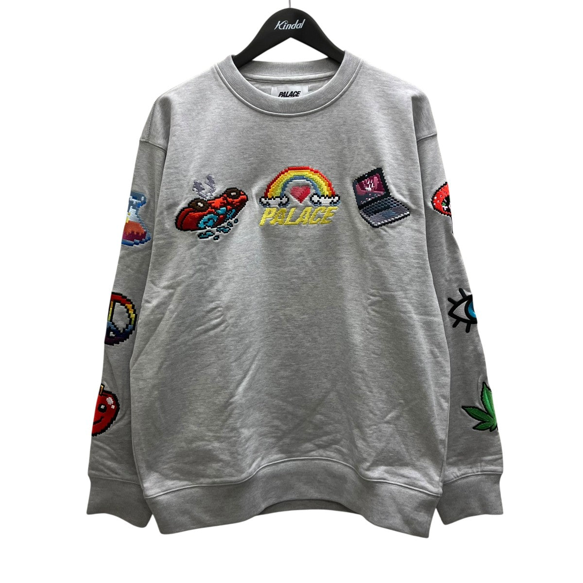 MIXED MEDIA BITMAP CREWスウェット