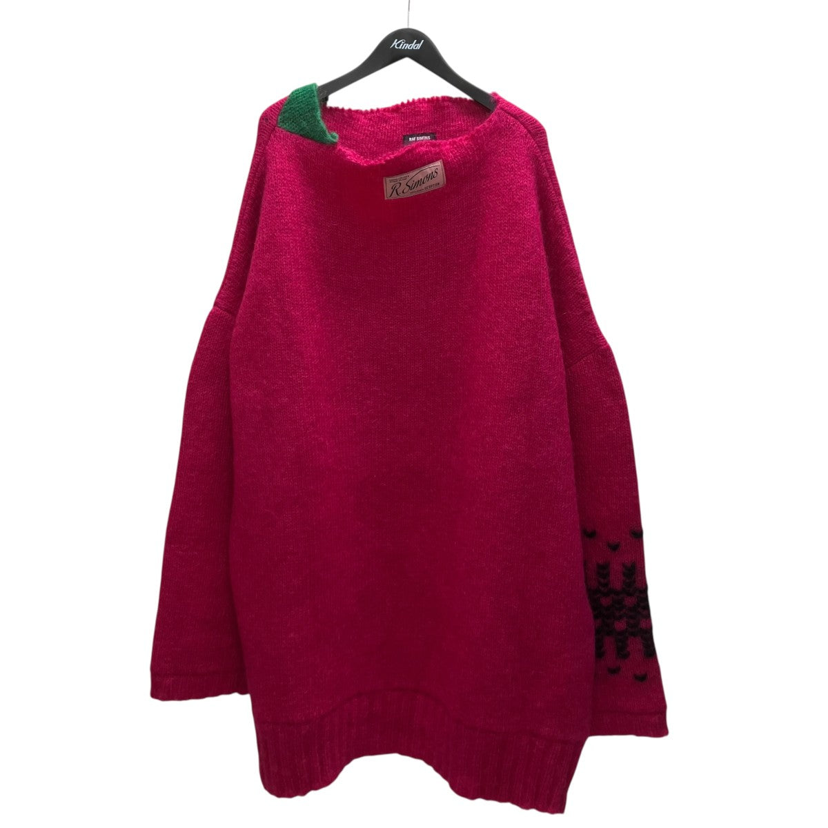 RAF SIMONS モヘアニット 古着・中古-1枚目のアイテム画像