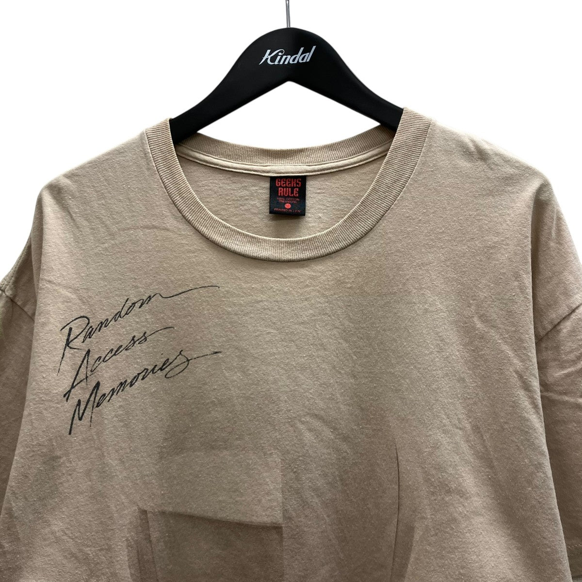 RANDOM ACCESS MEMORIESプリントTシャツ