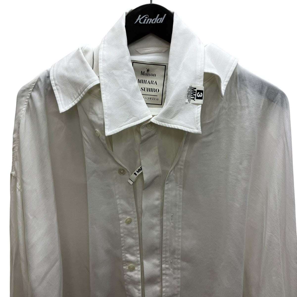 26SS DOUBLE LAYERED SHIRTS ダブルレイヤードシャツ