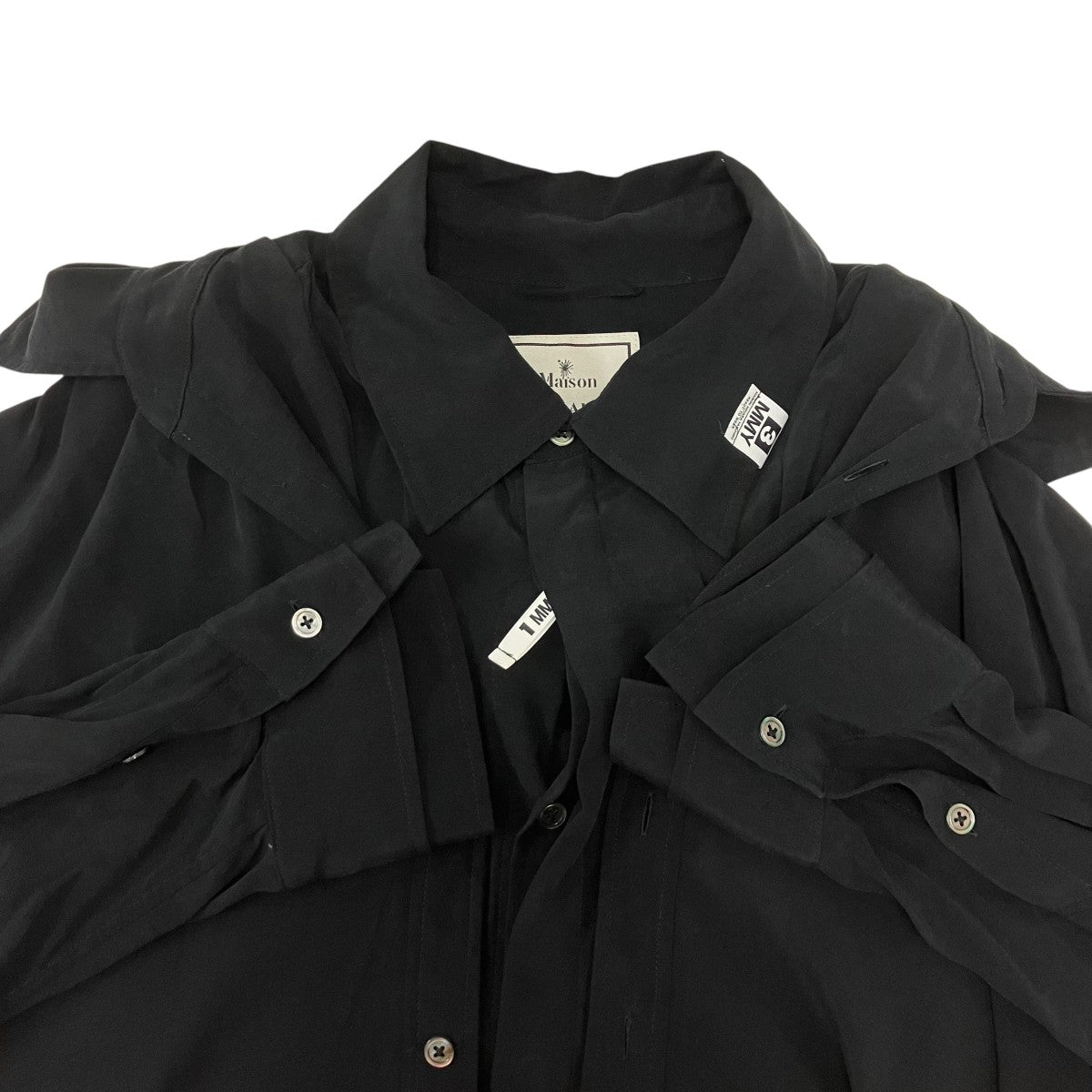 26SS DOUBLE LAYERED SHIRTS ダブルレイヤードシャツ
