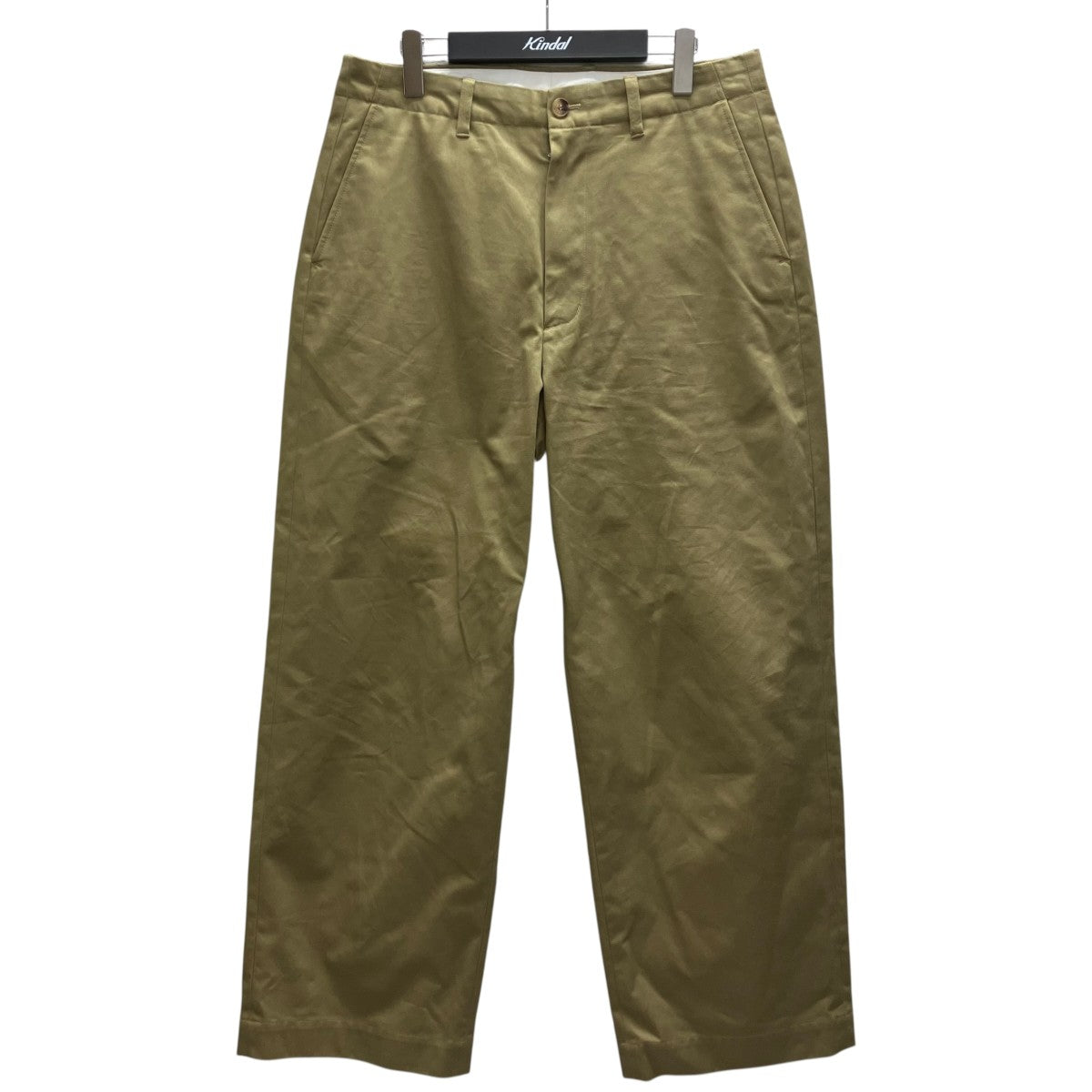 NO TUCK CHINO TROUSERS チノパン