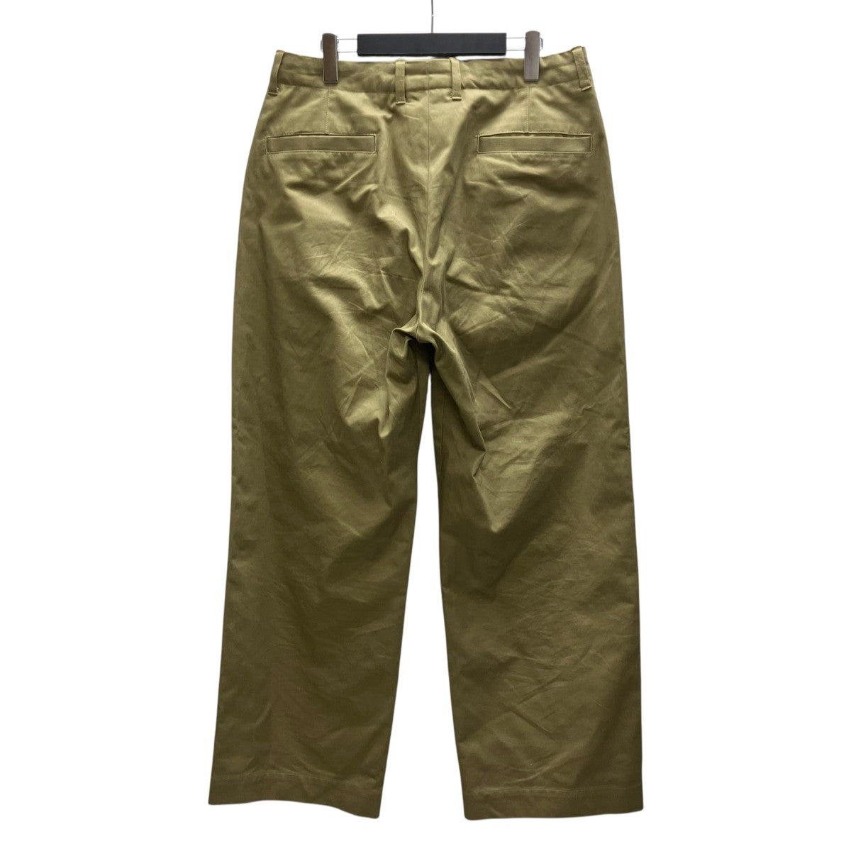 NO TUCK CHINO TROUSERS チノパン