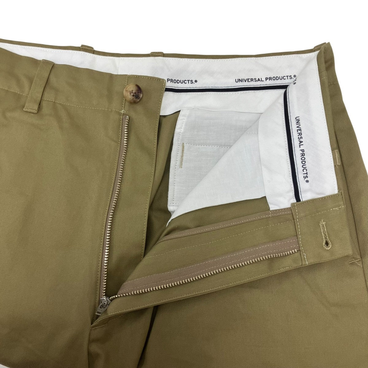 NO TUCK CHINO TROUSERS チノパン