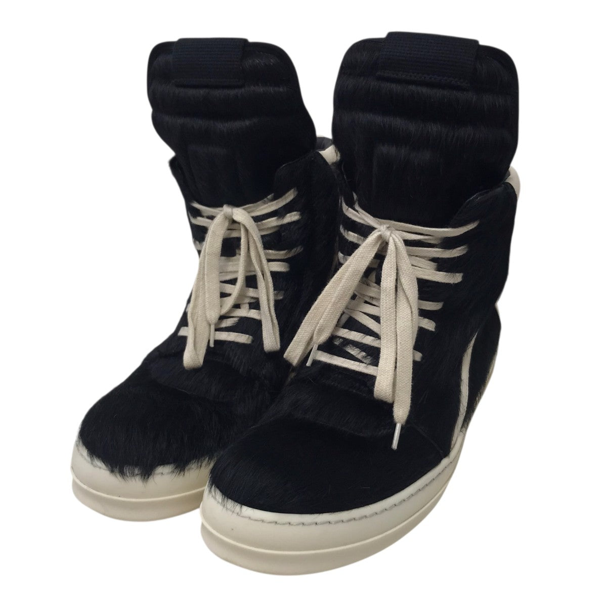 RICK OWENS GEO BASKET ハイカットスニーカー 古着・中古-1枚目のアイテム画像