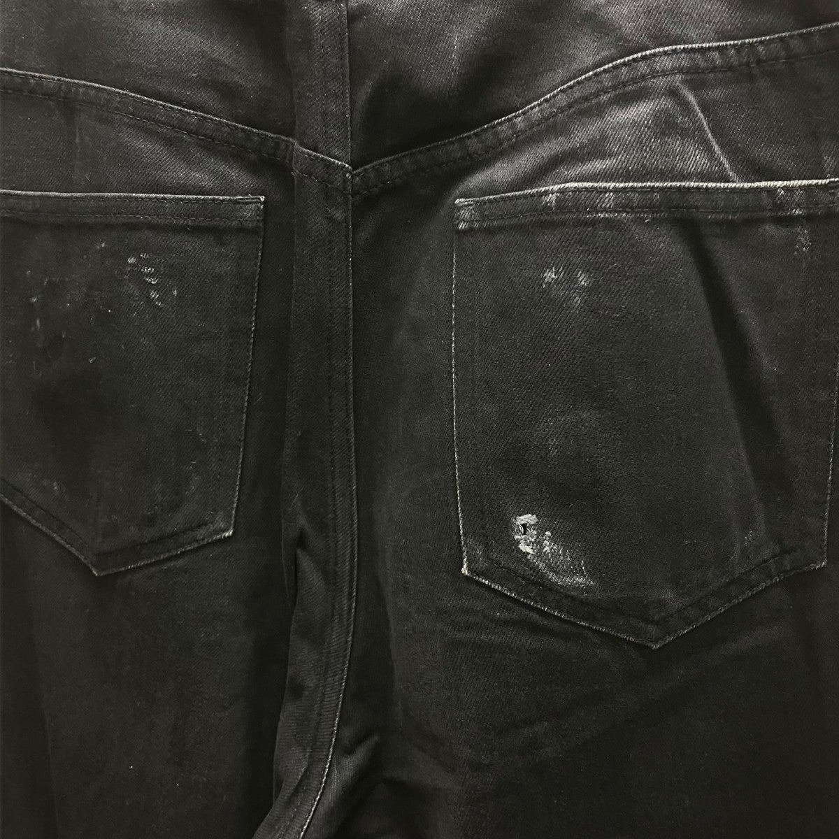 RIGID DENIM WIDE PANTS デニムパンツ