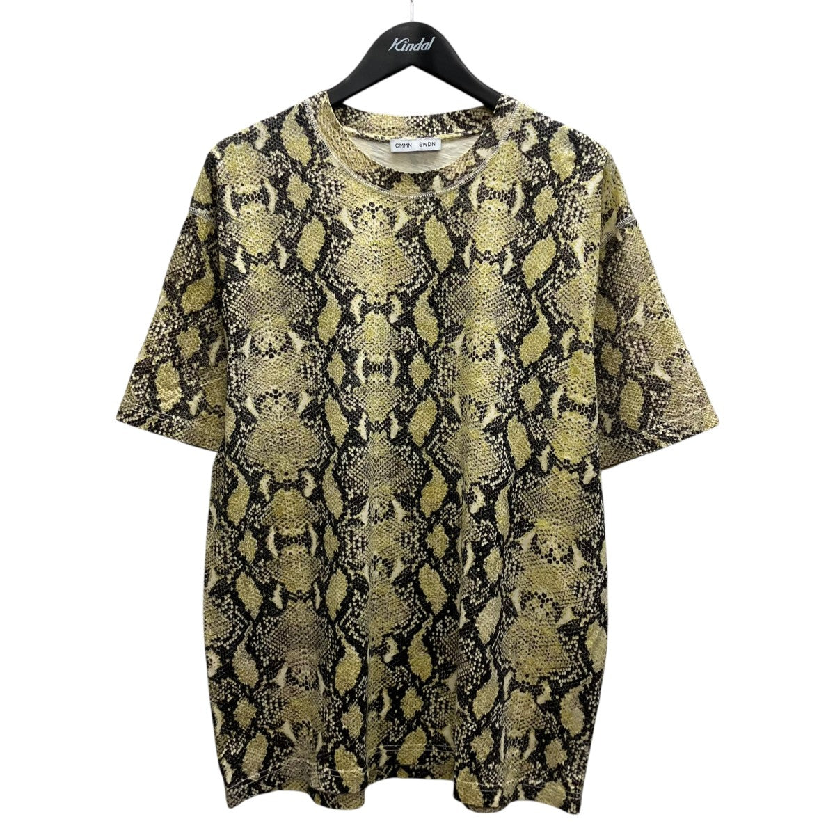 パイソン柄半袖Tシャツ