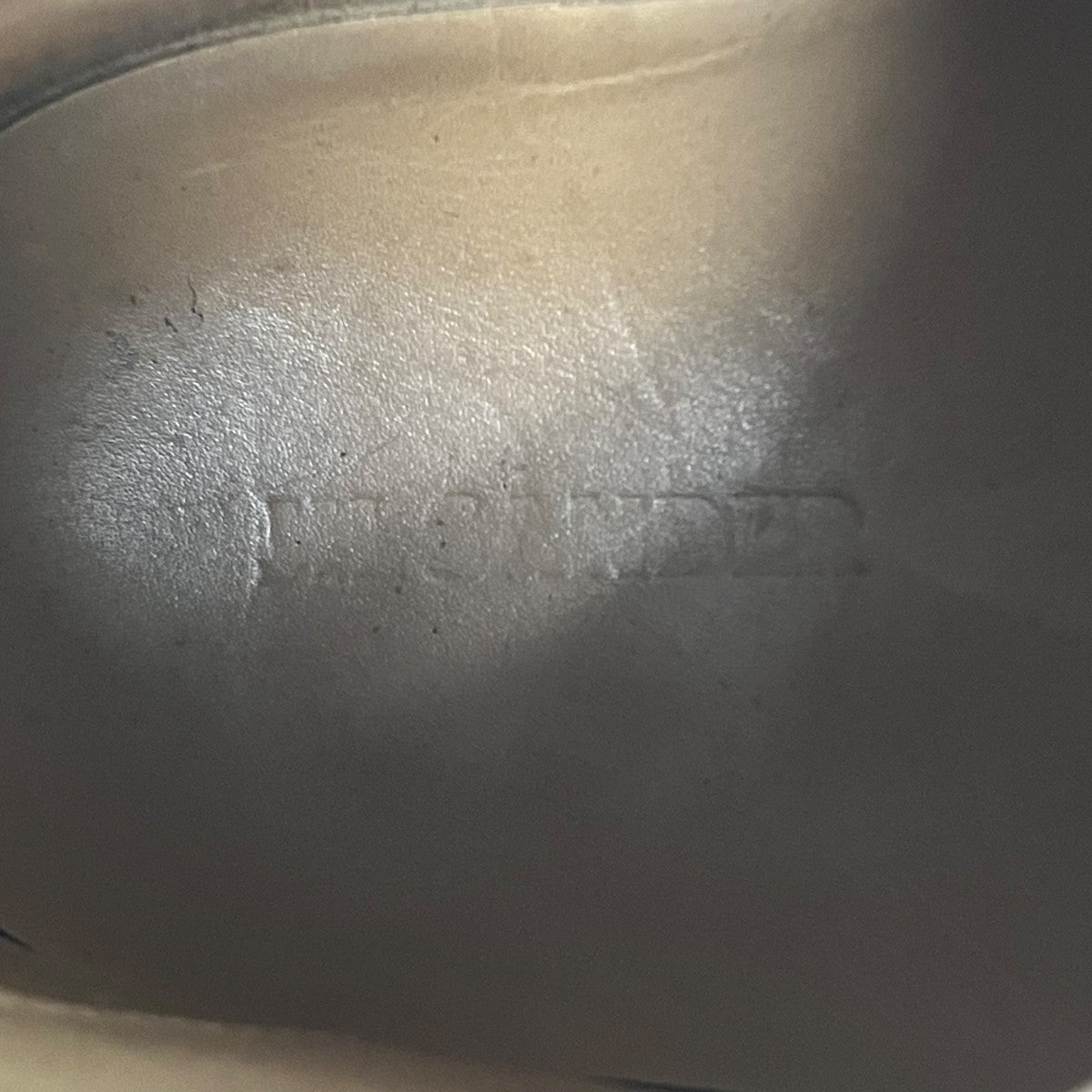 JIL SANDER レザースニーカー 古着・中古-6枚目のアイテム画像
