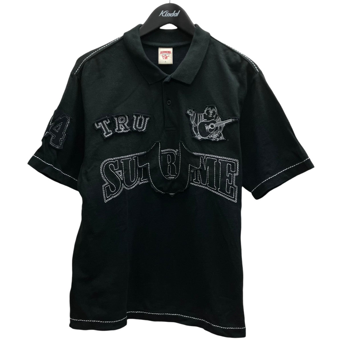 25AWSupreme Applique Poloアップリケポロシャツ