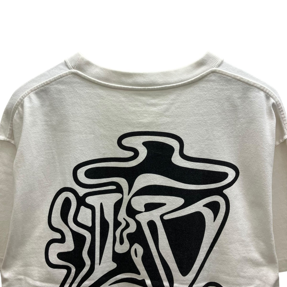 LVスモーク プリンテッド 半袖Tシャツ