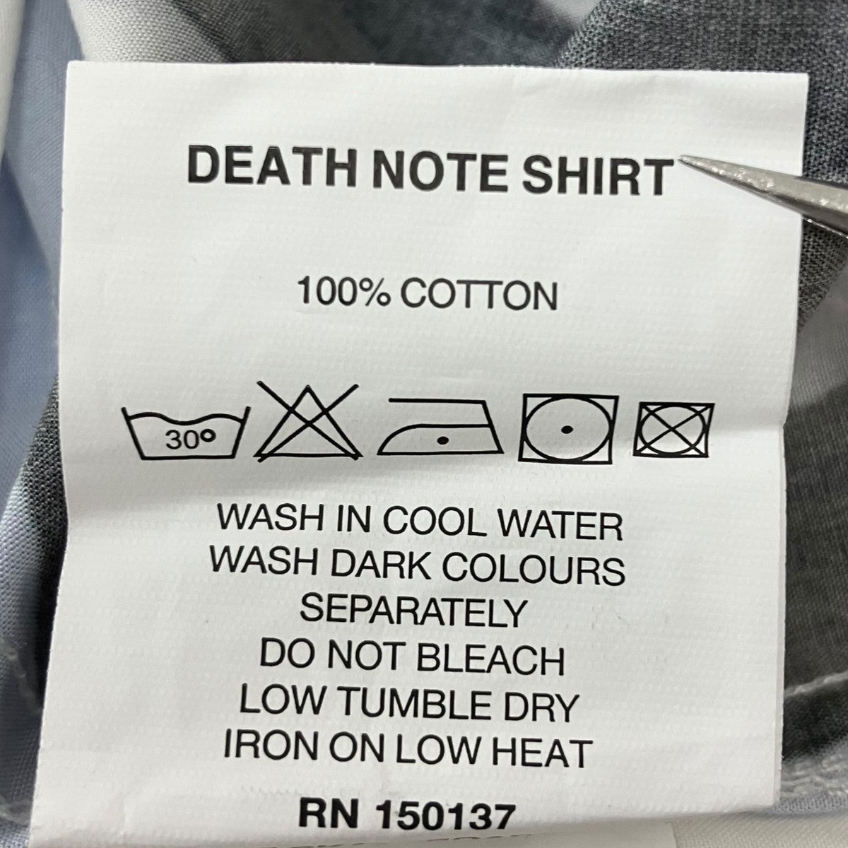 DEATH NOTE長袖シャツ