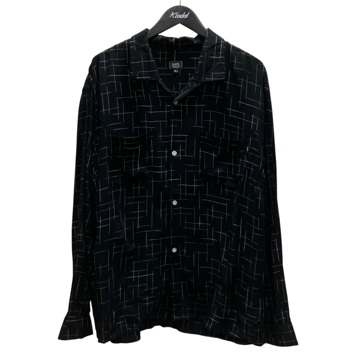 RATS KASURI RAYON SHIRT 長袖シャツ 古着・中古-1枚目のアイテム画像