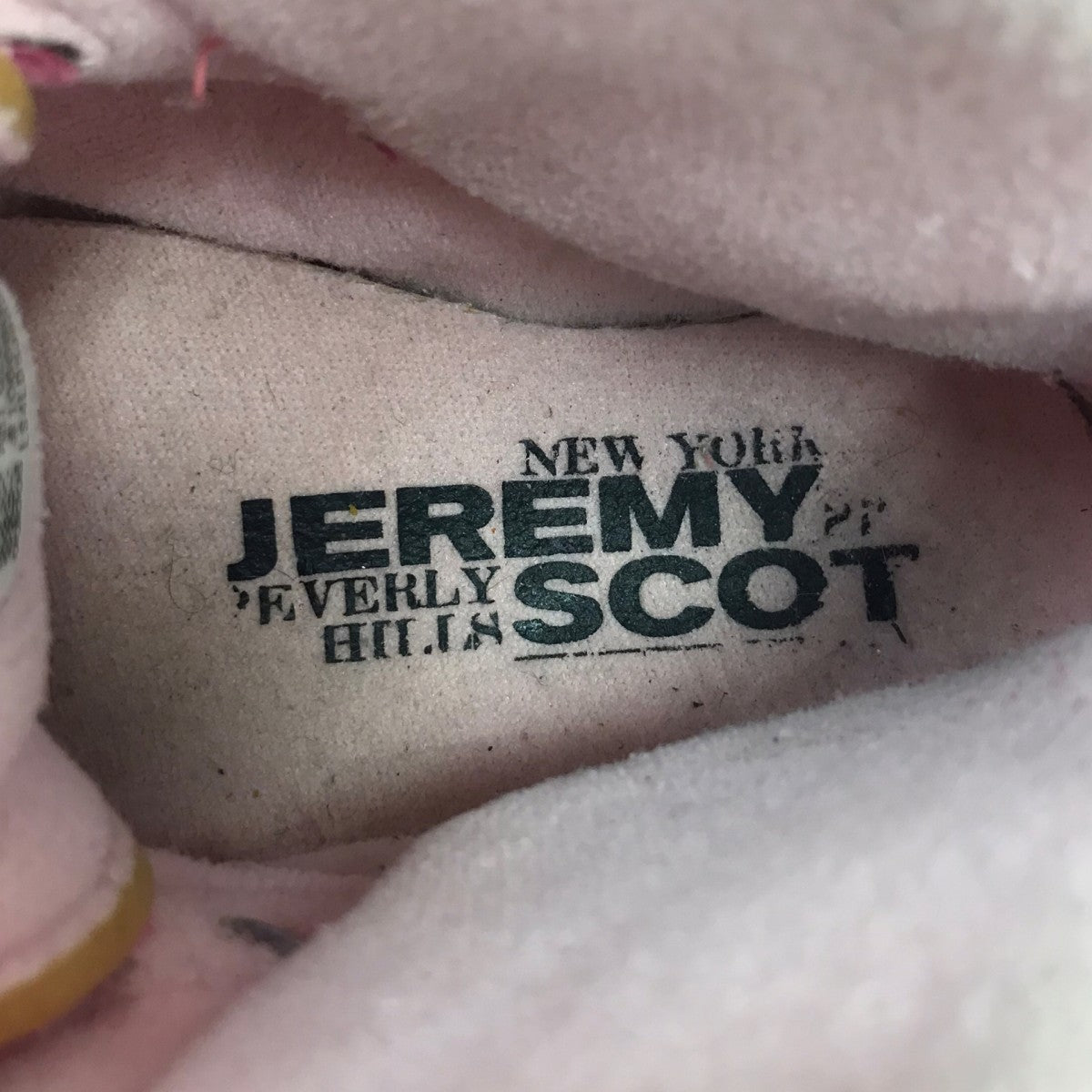 JEREMY SCOTT POODLE ローカットスニーカー