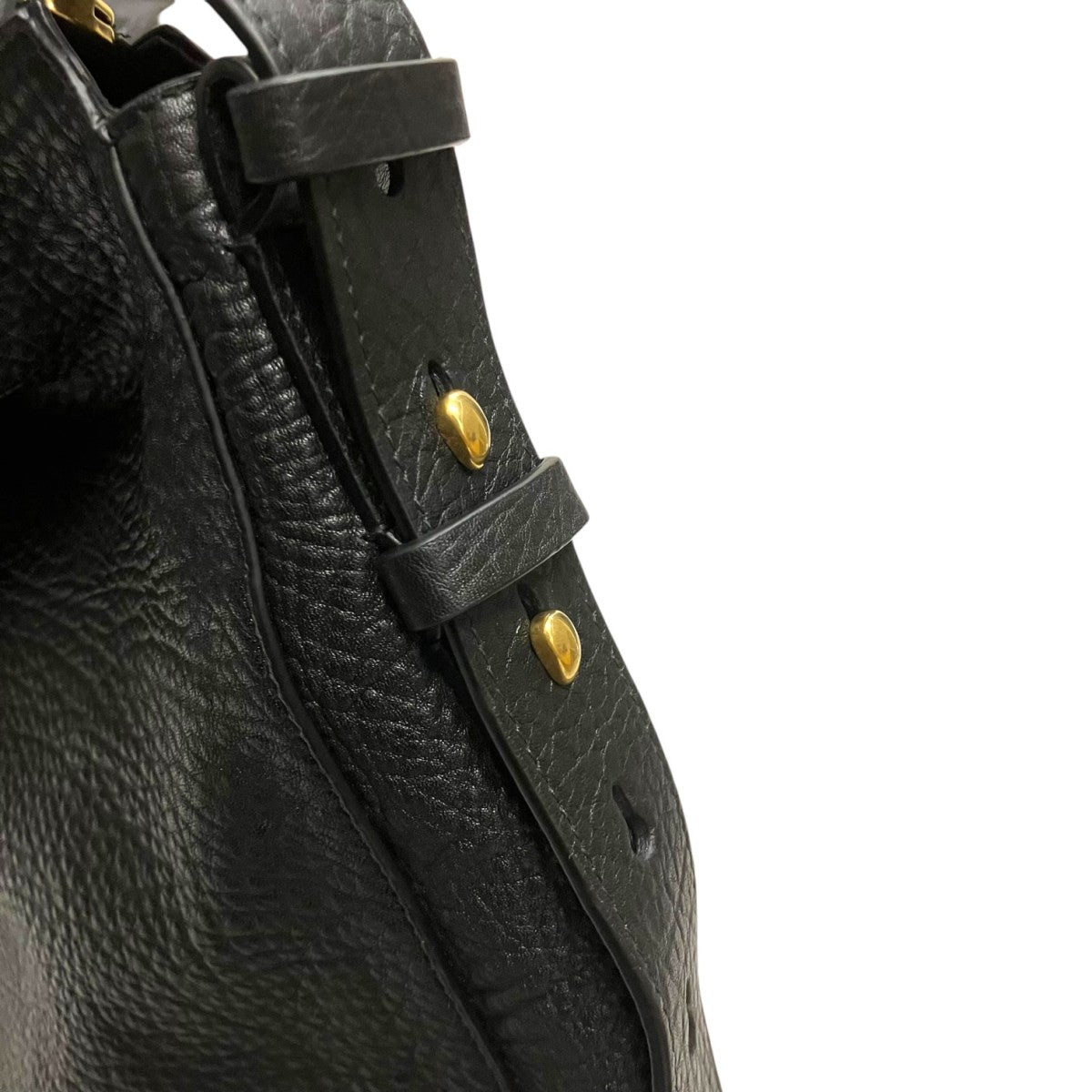 BURBERRY 「KNIGHT BAG LARGE」ナイトバッグ 古着・中古-3枚目のアイテム画像